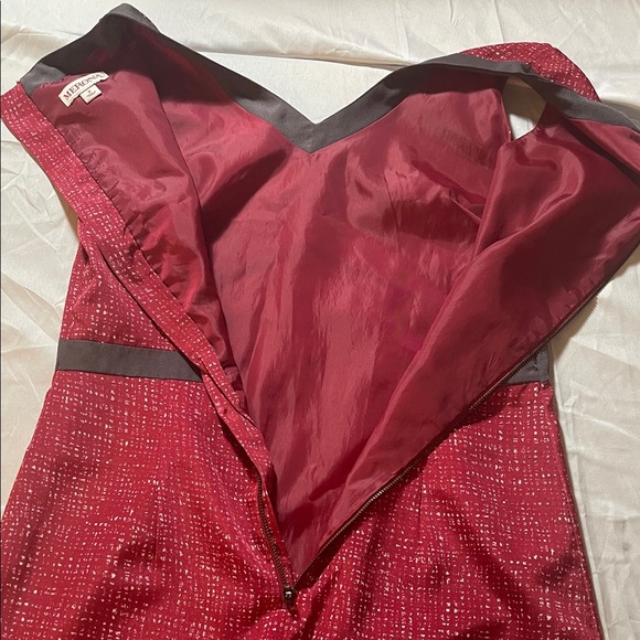 Merona Red and Gray Sleeveless Dress - Picture 6 of 16